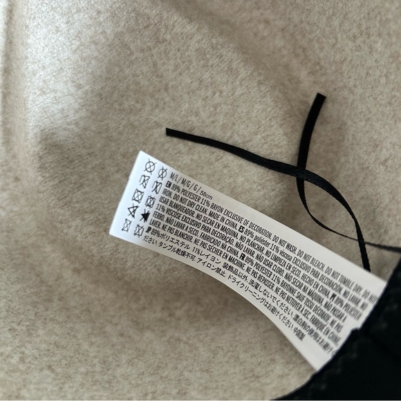 NWOT Forever 21 Braided-Trim Brushed Fedora in Oatmeal Size M/L - Picture 7 of 8